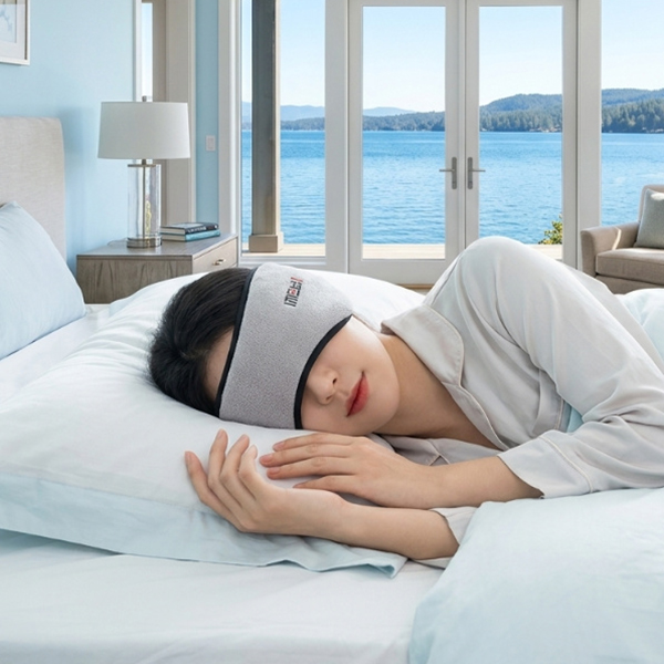 Bịt mắt ngủ vải nhung thoải mái cản ánh sáng cải thiện giấc ngủ