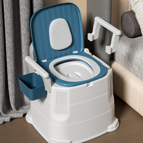 Bồn cầu di động chống trượt có bô rời dễ tháo lắp tiện lợi