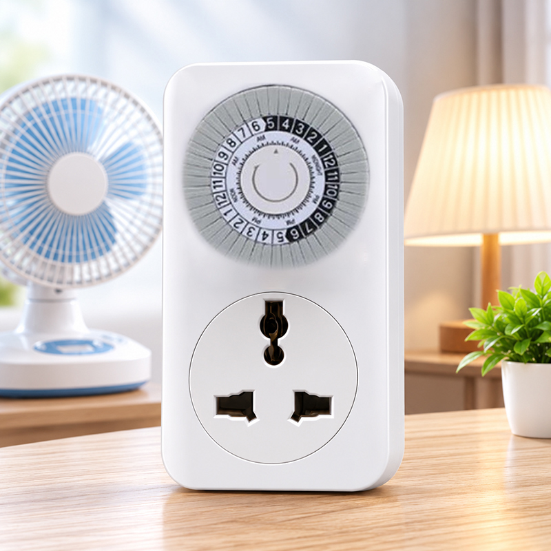 Ổ cắm hẹn giờ MT01A-VN tự tắt bật cơ học quản lý thiết bị điện
