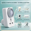 Ổ cắm hẹn giờ MT01A-VN tự tắt bật cơ học quản lý thiết bị điện