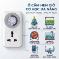 Ổ cắm hẹn giờ MT01A-VN tự tắt bật cơ học quản lý thiết bị điện