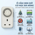Ổ cắm hẹn giờ MT01A-VN tự tắt bật cơ học quản lý thiết bị điện