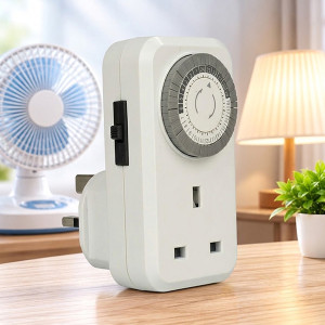 Ổ cắm hẹn giờ MT01A-VN tự tắt bật cơ học quản lý thiết bị điện