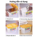 Hộp hút ẩm khử mùi chống nấm mốc để tủ quần áo, tủ giày 450ml