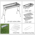 Bếp nướng than hoa ngoài trời cho gia đình, nhóm bạn 