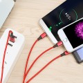 Cáp sạc 3 đầu đa năng cao cấp hỗ trợ sạc nhanh 