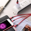 Cáp sạc 3 đầu đa năng cao cấp hỗ trợ sạc nhanh 