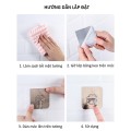 Set 20 móc dán tường đa năng siêu dính, chịu lực tốt