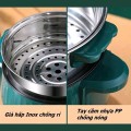 Nồi lẩu điện chống dính đa năng 2 tầng cao cấp 