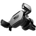 Giá đỡ điện thoại kẹp cửa gió ô tô nhỏ gọn xoay 360 độ