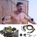 Bộ dây ngũ sắc đàn hồi kháng lực tập gym đa năng tại nhà 