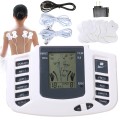 Máy massage xung điện 6 miếng dán trị liệu kết hợp massage chân, Máy massage + 6 miếng dán