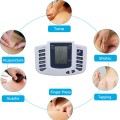 Máy massage xung điện 6 miếng dán trị liệu kết hợp massage chân, Máy massage + 6 miếng dán