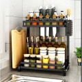 Kệ để gia vị 2 tầng sơn tĩnh điện cao cấp chống gỉ sét
