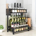 Kệ để gia vị 2 tầng sơn tĩnh điện cao cấp chống gỉ sét