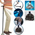 Gậy gấp gọn chống trượt cho người già kết hợp đèn pin an toàn