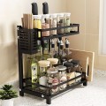 Kệ để gia vị 2 tầng sơn tĩnh điện cao cấp chống gỉ sét