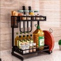 Kệ để gia vị 2 tầng sơn tĩnh điện cao cấp chống gỉ sét