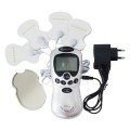 Máy massage trị liệu 4 miếng dán 6 chế độ tiện lợi, Máy massage + 4 miếng dán