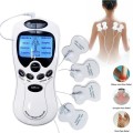 Máy massage trị liệu 4 miếng dán 6 chế độ tiện lợi, Máy massage + 4 miếng dán