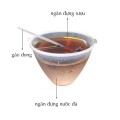 Bát ướp lạnh rượu dung tích 1,2L tặng kèm gáo múc cao cấp, Lõi nhựa