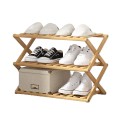 Kệ để giày dép bằng gỗ nhiều tầng bền đẹp, Kệ 3 tầng: 68 x 25 x 47 cm