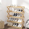 Kệ để giày dép bằng gỗ nhiều tầng bền đẹp, Kệ 3 tầng: 68 x 25 x 47 cm