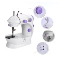 Máy khâu mini gia đình nhỏ gọn tiện lợi 2 tốc độ