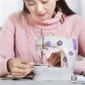 Máy khâu mini gia đình nhỏ gọn tiện lợi 2 tốc độ