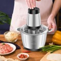 Máy xay thịt đa năng lưỡi dao kép dung tích 2L