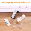 Set 20 nút cố định dây điện có keo dán tiện dụng