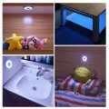 Đèn led đa năng trang trí nhà cửa đế nam châm phát sáng 3 màu 