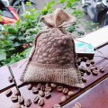 Túi thơm cà phê nguyên hạt treo khử mùi xe hơi 