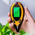 Máy đo độ pH, đo độ ẩm, ánh sáng, nhiệt độ của đất 4 trong 1 đa năng