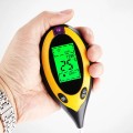 Máy đo độ pH, đo độ ẩm, ánh sáng, nhiệt độ của đất 4 trong 1 đa năng