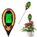 Máy đo độ pH, đo độ ẩm, ánh sáng, nhiệt độ của đất 4 trong 1 đa năng