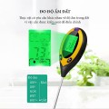 Máy đo độ pH, đo độ ẩm, ánh sáng, nhiệt độ của đất 4 trong 1 đa năng