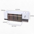 Kệ để đồ nhà tắm kết hợp bộ nhả kem đánh răng 3 cốc