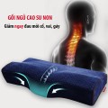 Gối cao su non cao cấp giúp ngủ nhanh tiện dụng