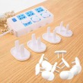 Set 30 nút che ổ điện chống giật an toàn cho gia đình, 2 chân