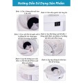 Máy bắt ruồi tự động dễ tháo lắp vệ sinh