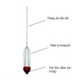 Dụng cụ đo nồng độ cồn thủy tinh cao cấp 