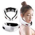 Máy massage cổ vai gáy 3D tích hợp xung điện 2 miếng dán, Máy massage + 2 miếng dán
