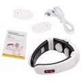Máy massage cổ vai gáy 3D tích hợp xung điện 2 miếng dán, Máy massage + 2 miếng dán