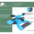 Béc phun nước tưới cây 12 vòi xoay 360 độ đa năng