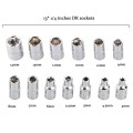 Bộ dụng cụ mở bu lông ốc vít 46 chi tiết thép không gỉ cao cấp