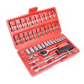 Bộ dụng cụ mở bu lông ốc vít 46 chi tiết thép không gỉ cao cấp
