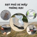  Bạt trùm xe máy 3D tráng nhôm cao cấp che mưa nắng
