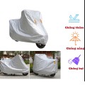  Bạt trùm xe máy 3D tráng nhôm cao cấp che mưa nắng