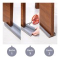 Thanh xốp chắn khe cửa ngăn côn trùng bụi bẩn, chắn gió điều hòa